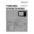 TOSHIBA 201R3W/D Instrukcja Serwisowa