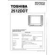 TOSHIBA 2512DDT Instrukcja Serwisowa
