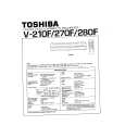 TOSHIBA V280F Instrukcja Serwisowa