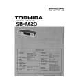 TOSHIBA SB-M20 Instrukcja Serwisowa