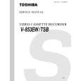 TOSHIBA V-853EW Instrukcja Serwisowa