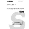 TOSHIBA W425 Instrukcja Serwisowa