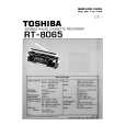 TOSHIBA RT8065 Instrukcja Serwisowa