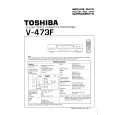 TOSHIBA V-473F Instrukcja Serwisowa