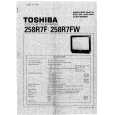 TOSHIBA 258R7F Instrukcja Serwisowa