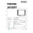 TOSHIBA 2812DDT Instrukcja Serwisowa