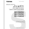TOSHIBA SDV592SU Instrukcja Serwisowa