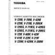 TOSHIBA V-419F Instrukcja Serwisowa