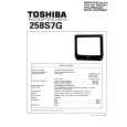 TOSHIBA 258S7G Instrukcja Serwisowa