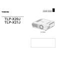 TOSHIBA TLP-X20J Instrukcja Obsługi