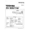 TOSHIBA DV90G/T/W Instrukcja Serwisowa