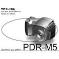 TOSHIBA PDR-M5 Instrukcja Obsługi