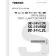 TOSHIBA SD-34VLSL Instrukcja Serwisowa