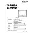 TOSHIBA 2805DDT Instrukcja Serwisowa
