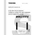 TOSHIBA MW27FPX Instrukcja Serwisowa