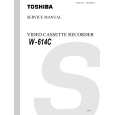 TOSHIBA W614C Instrukcja Serwisowa