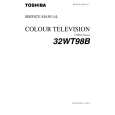 TOSHIBA 32WT98B Instrukcja Serwisowa