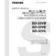 TOSHIBA SD-33VL Instrukcja Serwisowa