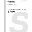 TOSHIBA V-752UK Instrukcja Serwisowa