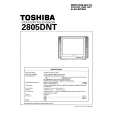 TOSHIBA 2805DNT Instrukcja Serwisowa