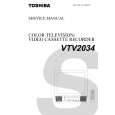 TOSHIBA VTV2034 Instrukcja Serwisowa