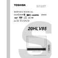 TOSHIBA 20HLV85 Instrukcja Serwisowa