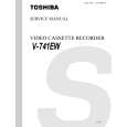 TOSHIBA V-741EW Instrukcja Serwisowa