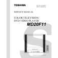 TOSHIBA MD20F11 Instrukcja Serwisowa