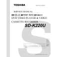 TOSHIBA SDK220U Instrukcja Serwisowa