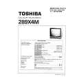 TOSHIBA 289X4M Instrukcja Serwisowa
