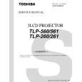 TOSHIBA TLP260 Instrukcja Serwisowa