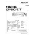 TOSHIBA DV80D/G/T Instrukcja Serwisowa