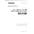 TOSHIBA SD2108 Instrukcja Serwisowa