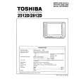 TOSHIBA 2812D Instrukcja Serwisowa