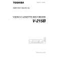 TOSHIBA V-215B Instrukcja Serwisowa