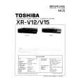 TOSHIBA XRV12 Instrukcja Serwisowa