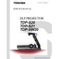 TOSHIBA TDP-SW20 Instrukcja Serwisowa