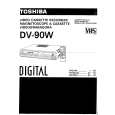 TOSHIBA DV-90W Instrukcja Obsługi