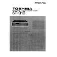 TOSHIBA ST-910 Instrukcja Serwisowa