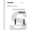 TOSHIBA 20A42 Instrukcja Serwisowa