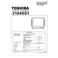 TOSHIBA 2104XS1 Instrukcja Serwisowa