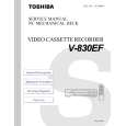TOSHIBA V830EF Instrukcja Serwisowa