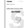 TOSHIBA SDP2000 Instrukcja Serwisowa