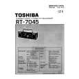 TOSHIBA RT7045 Instrukcja Serwisowa