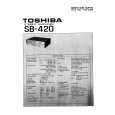 TOSHIBA SB420 Instrukcja Serwisowa