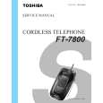 TOSHIBA FT7800 Instrukcja Serwisowa