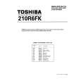 TOSHIBA 210R6F Instrukcja Serwisowa
