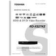 TOSHIBA RD-XS27KE Instrukcja Serwisowa