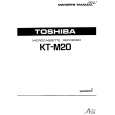 TOSHIBA KT-M20 Instrukcja Obsługi
