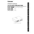 TOSHIBA TLP-S30 Instrukcja Obsługi
